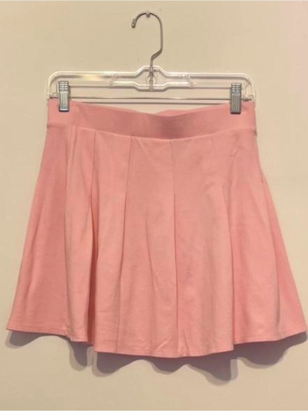 NWOT wild fable baby pink pleated mini skirt
